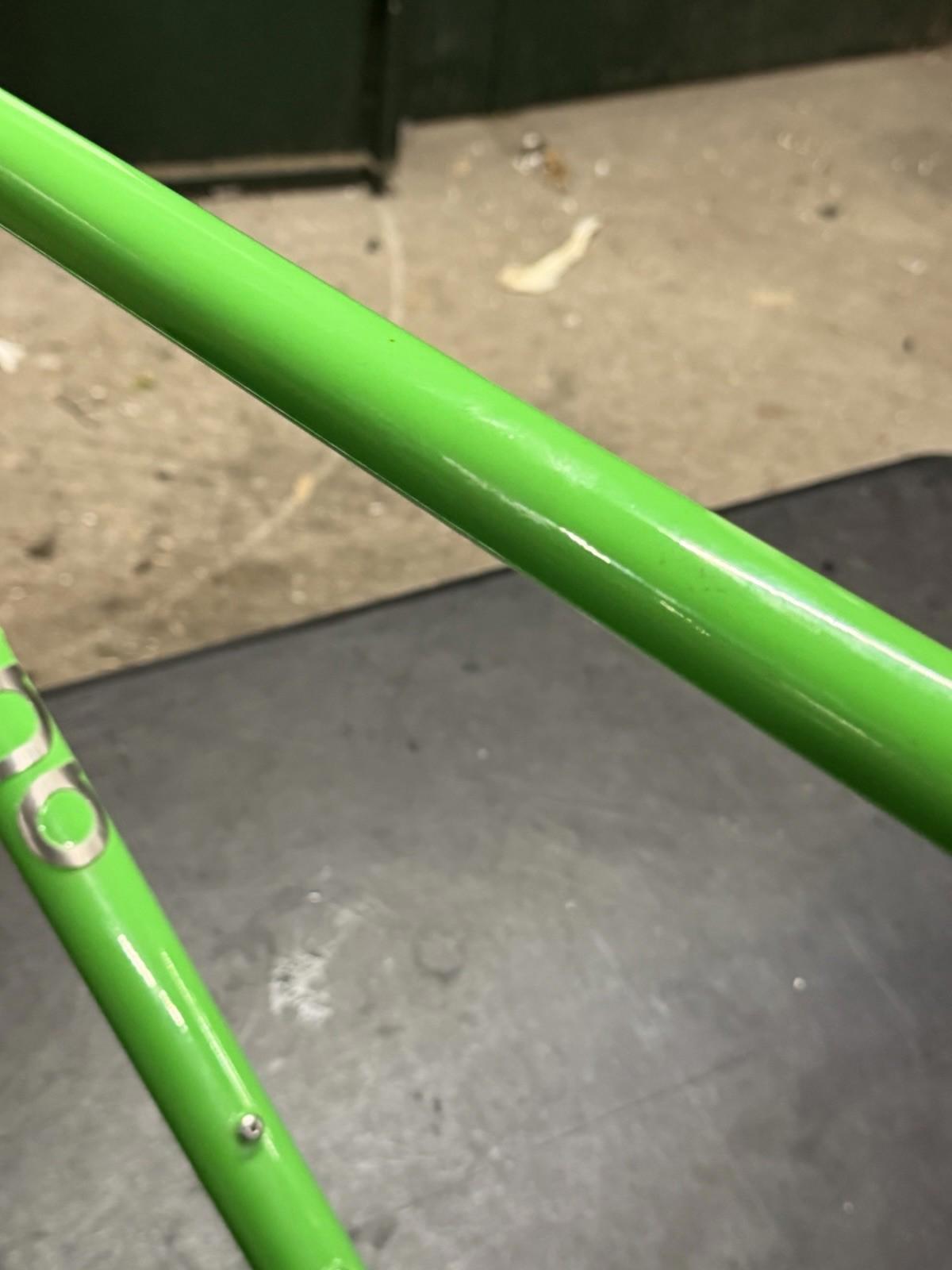 Custom Made August Cycles Columbus Track Frameset Fixed Gear 30mm Tires Size 57