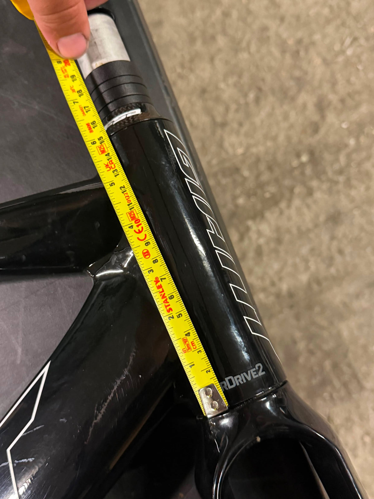 Giant Omnium Track Frameset Size M