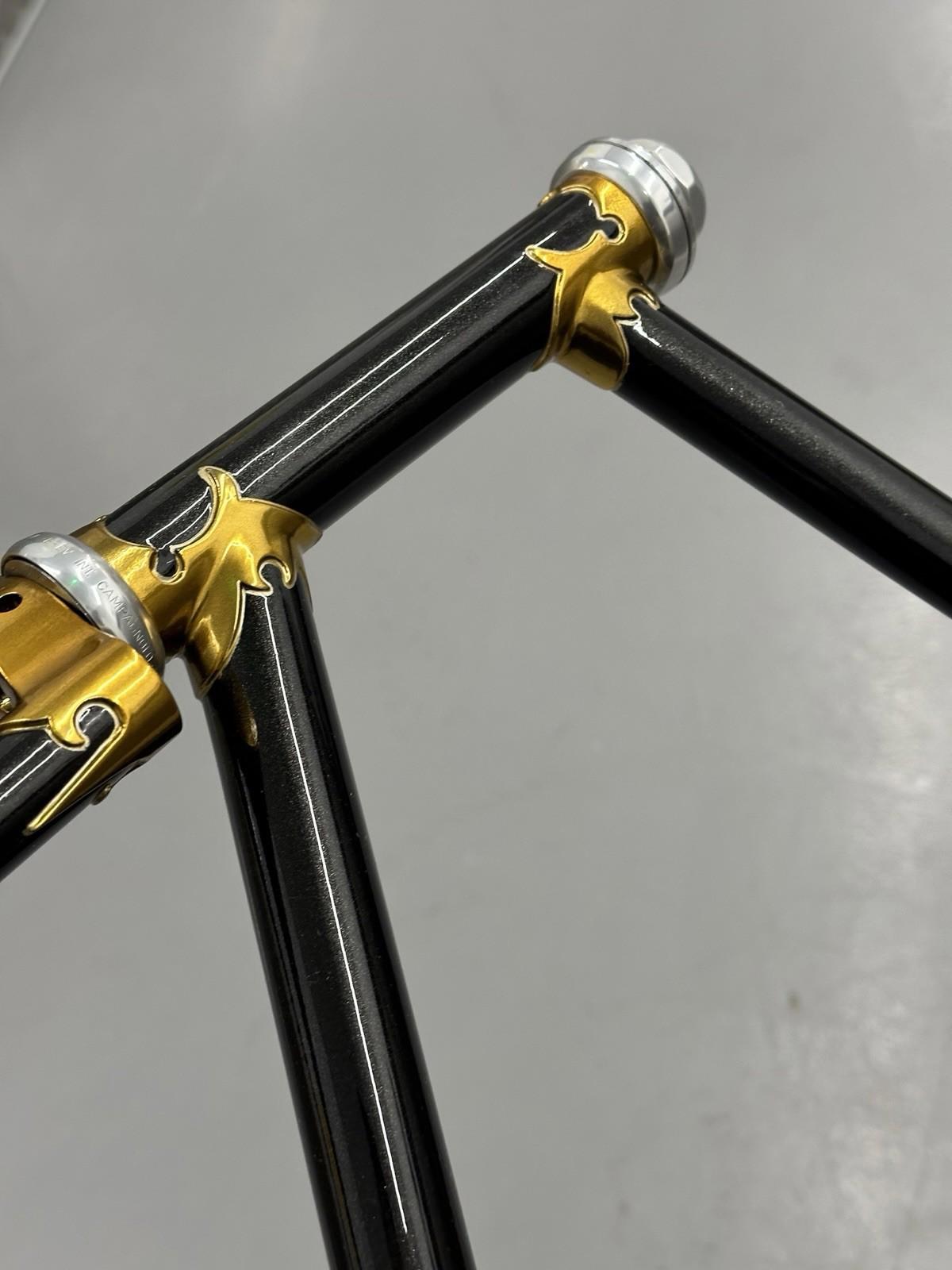 Youngs Cycles Rare English Lightweight Frameset Classic Record Headset Size Larg