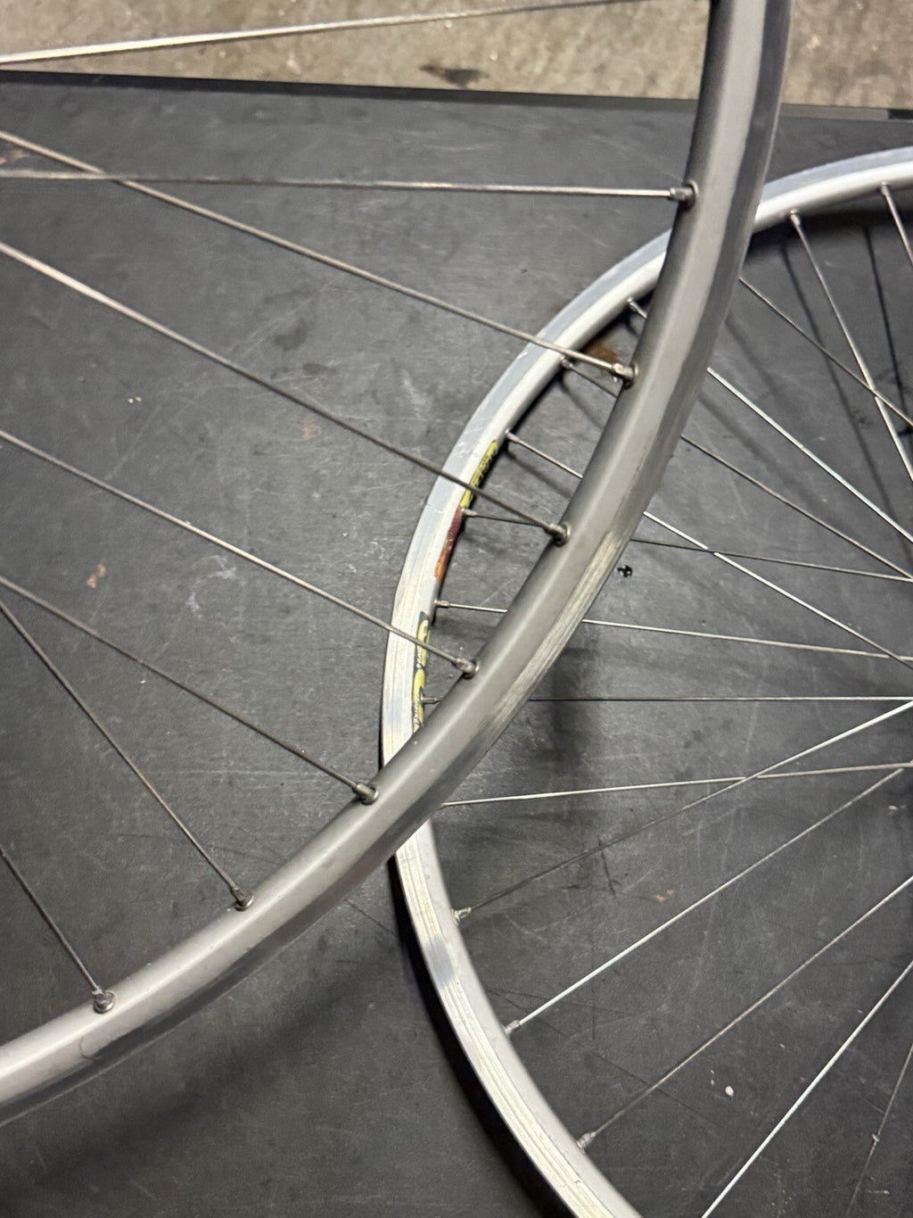 Vintage Campgnolo Clincher Wheelset Mavic Rims 8speed - view 6