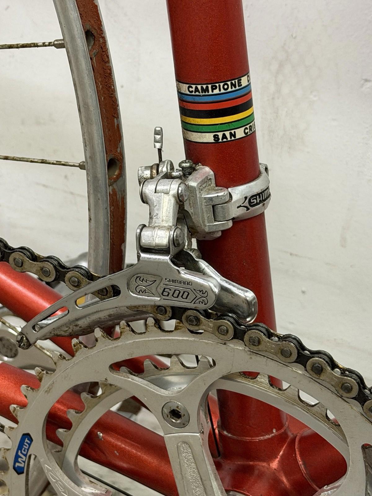 F Moser Rare Supernprestige Steel Road Bike Vinateg Size Medium Shimano 600 Grou