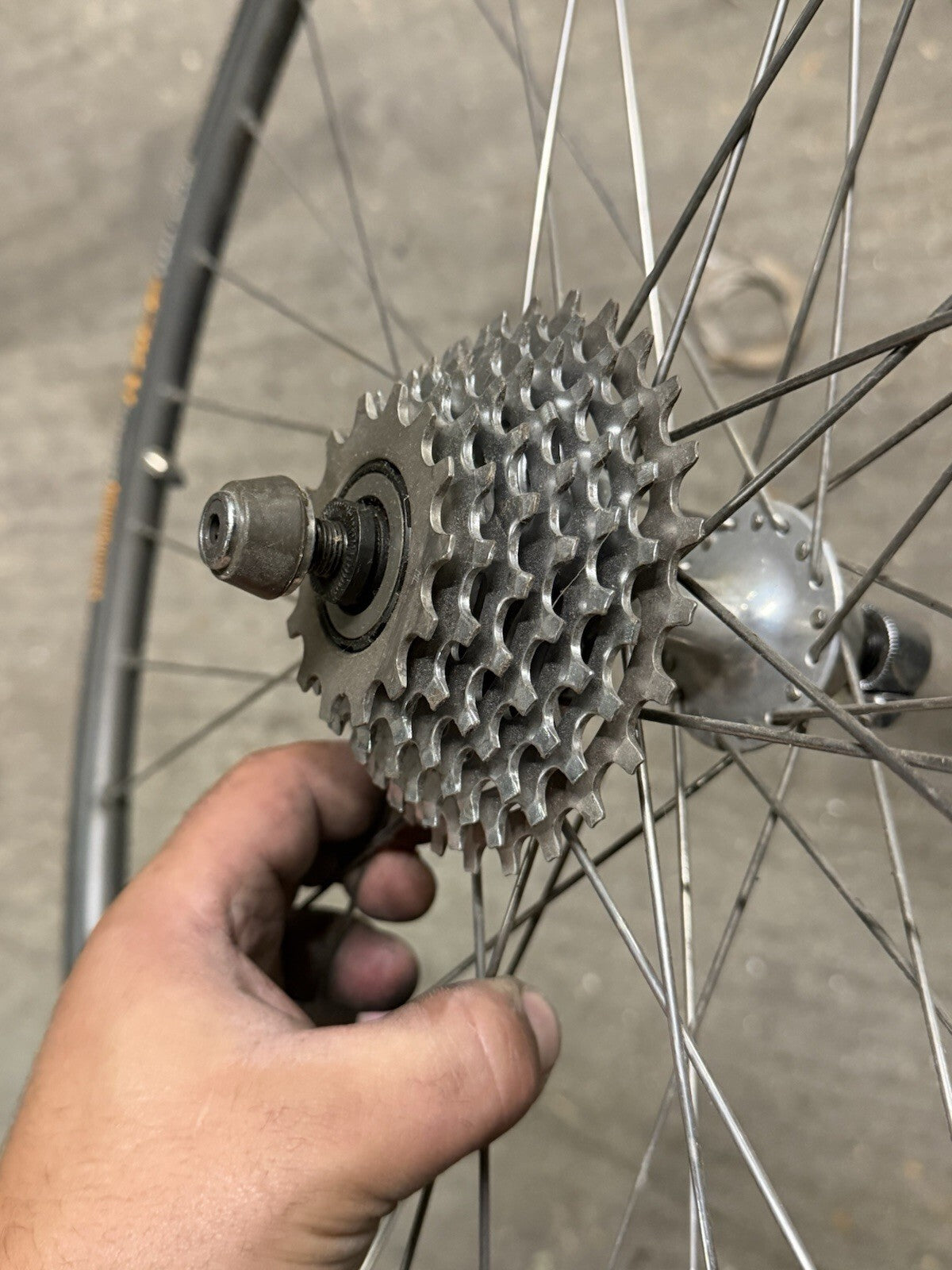 Shimano Sante Clincher Wheelset 7speed Cassette