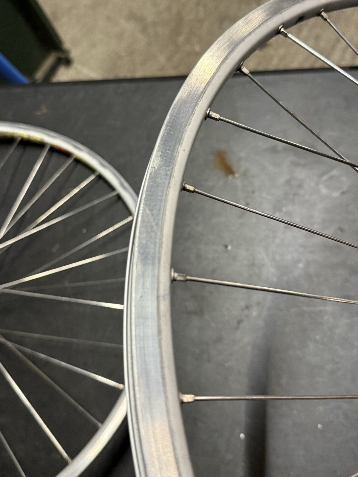 Vintage Campgnolo Clincher Wheelset Mavic Rims 8speed - view 17