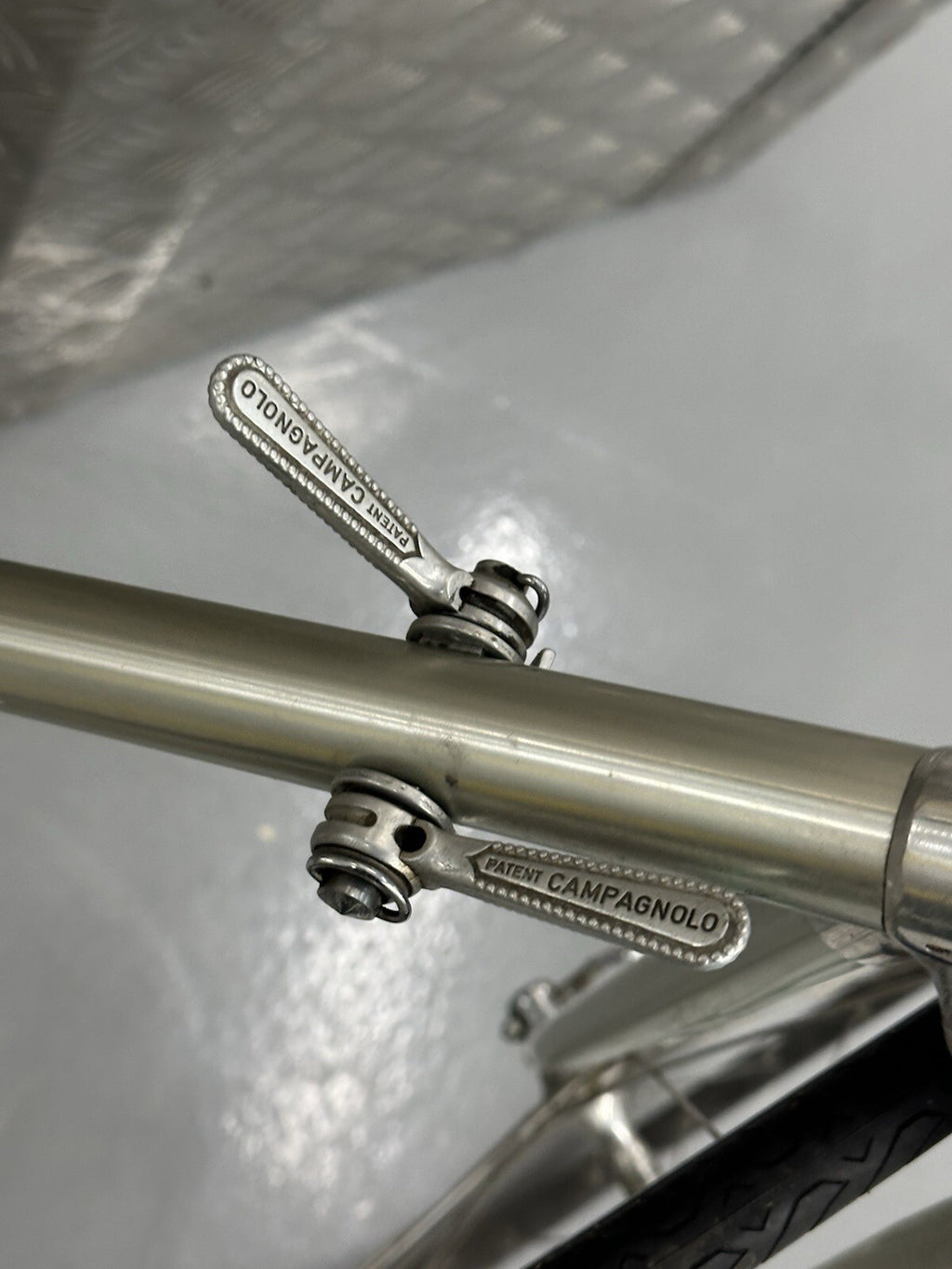 Rare Alan Road Bike Project Bike Unfinished Campagnolo Super Record - product photo 14 | Miclo Bikes