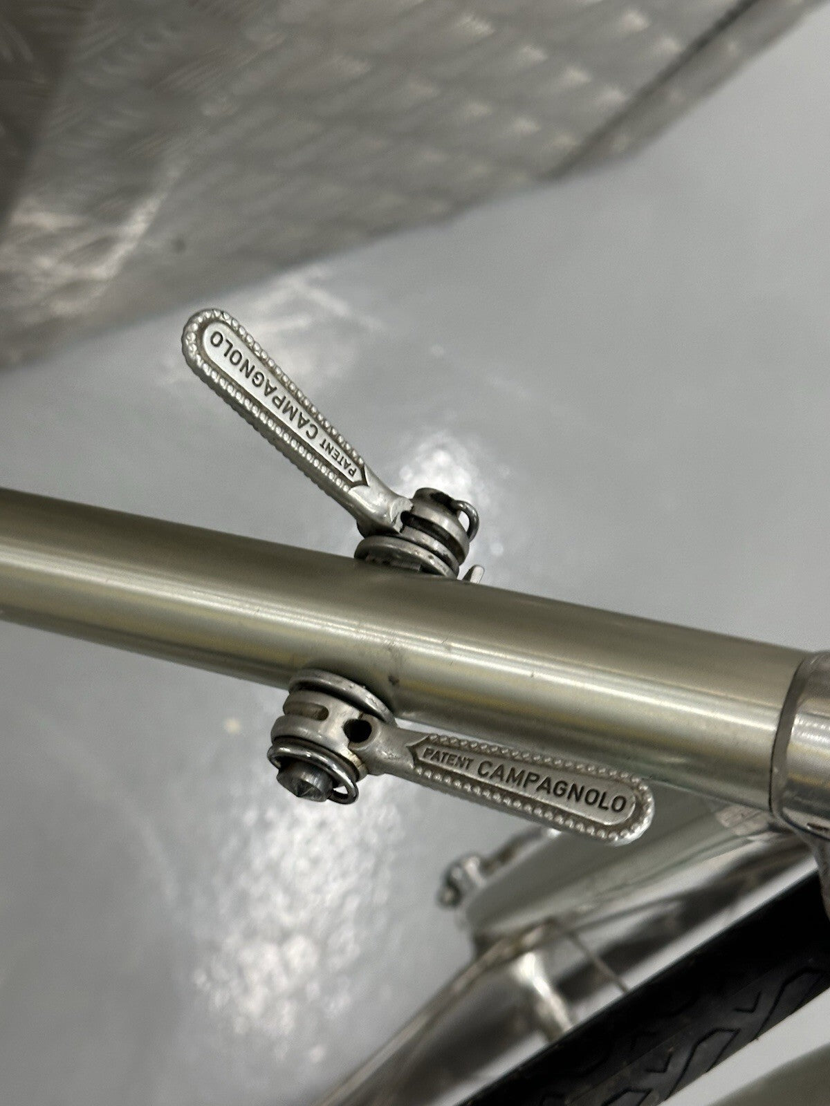 Rare Alan Road Bike Project Bike Unfinished Campagnolo Super Record - product photo 14 | Miclo Bikes