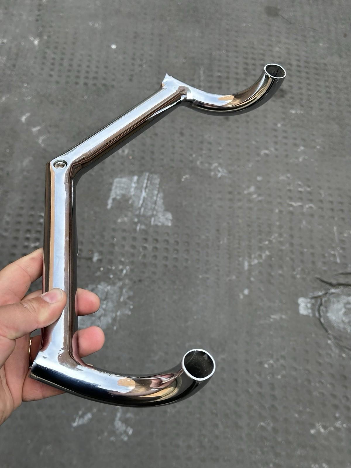 Ravanello Pursuit Handlebars Njs Bike Suitable Rare Bullhorn Quil Stem Pista Tra