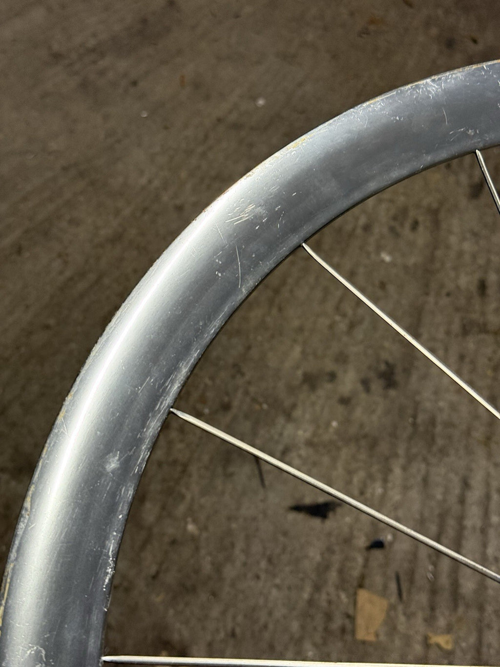 Rare Campagnolo Shamal Front Wheel 1st Gen Pista 650c Tubular