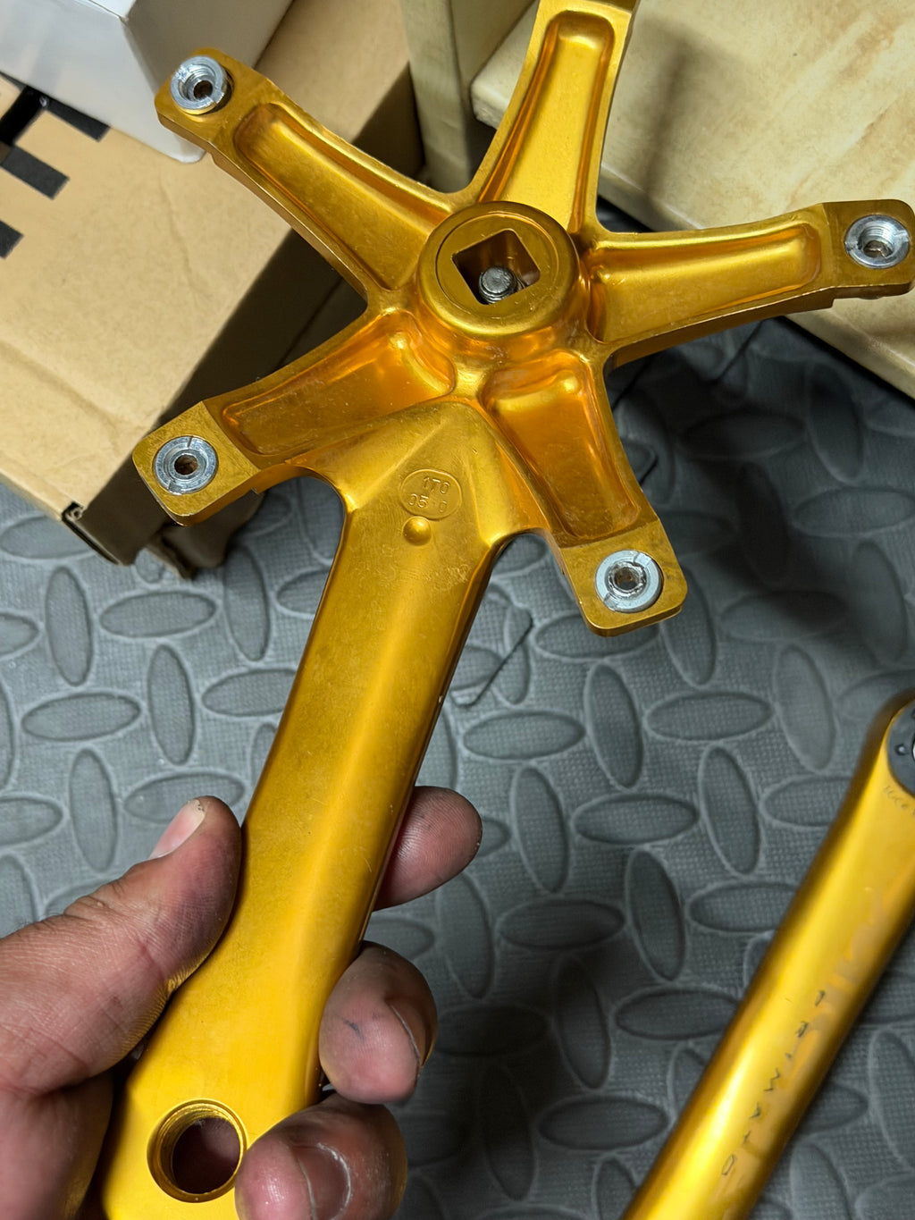 Miche Primato track crankset 170mm 144bcd fixed gear