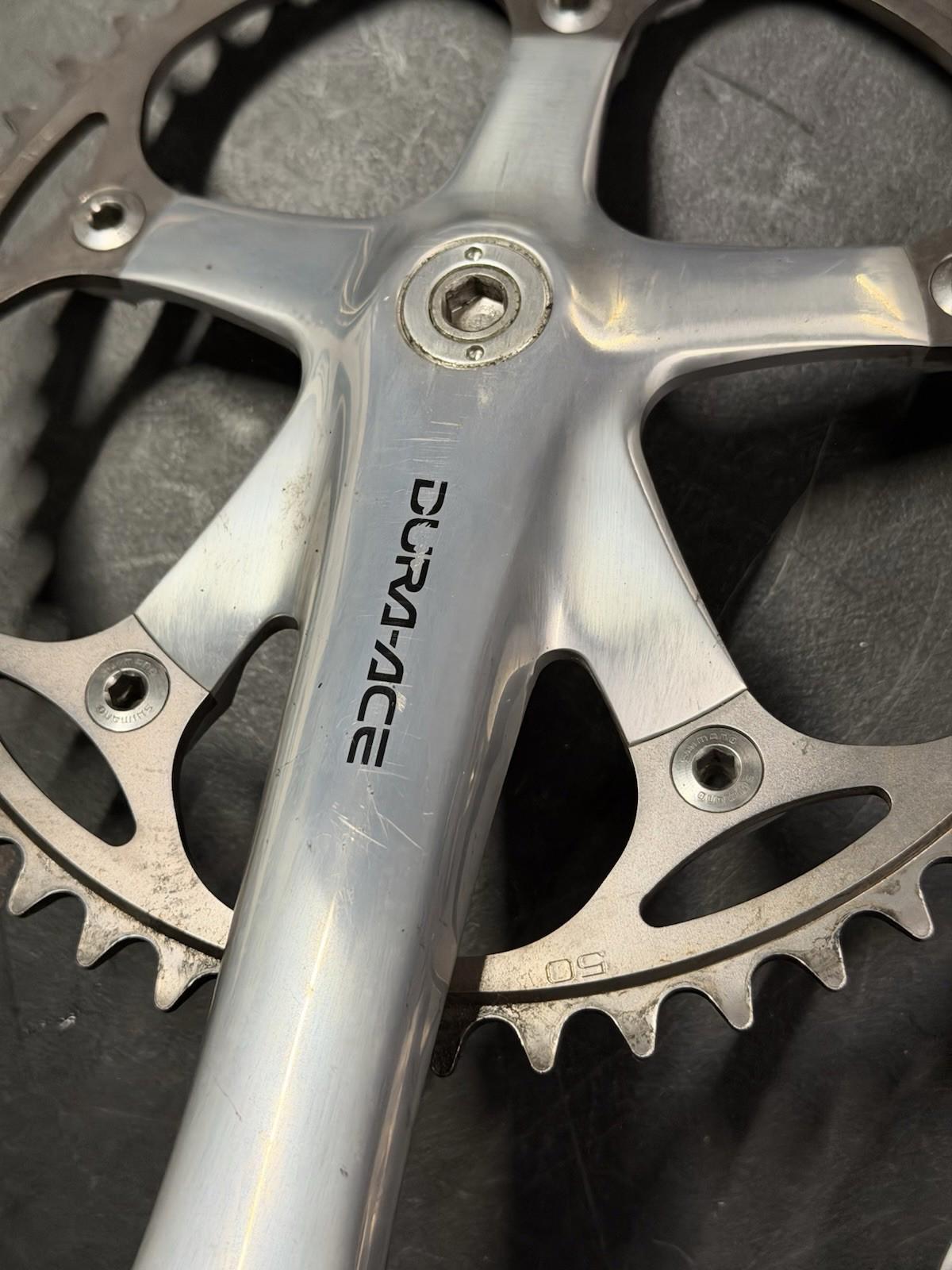 Dura Ace 7710 Track Crankset 170mm Bsa Bb 50t 144bcd