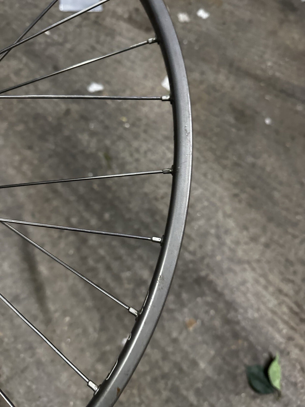 Dura Ace 7600 Front Wheel 650c Rim Tubular Pista - view 5