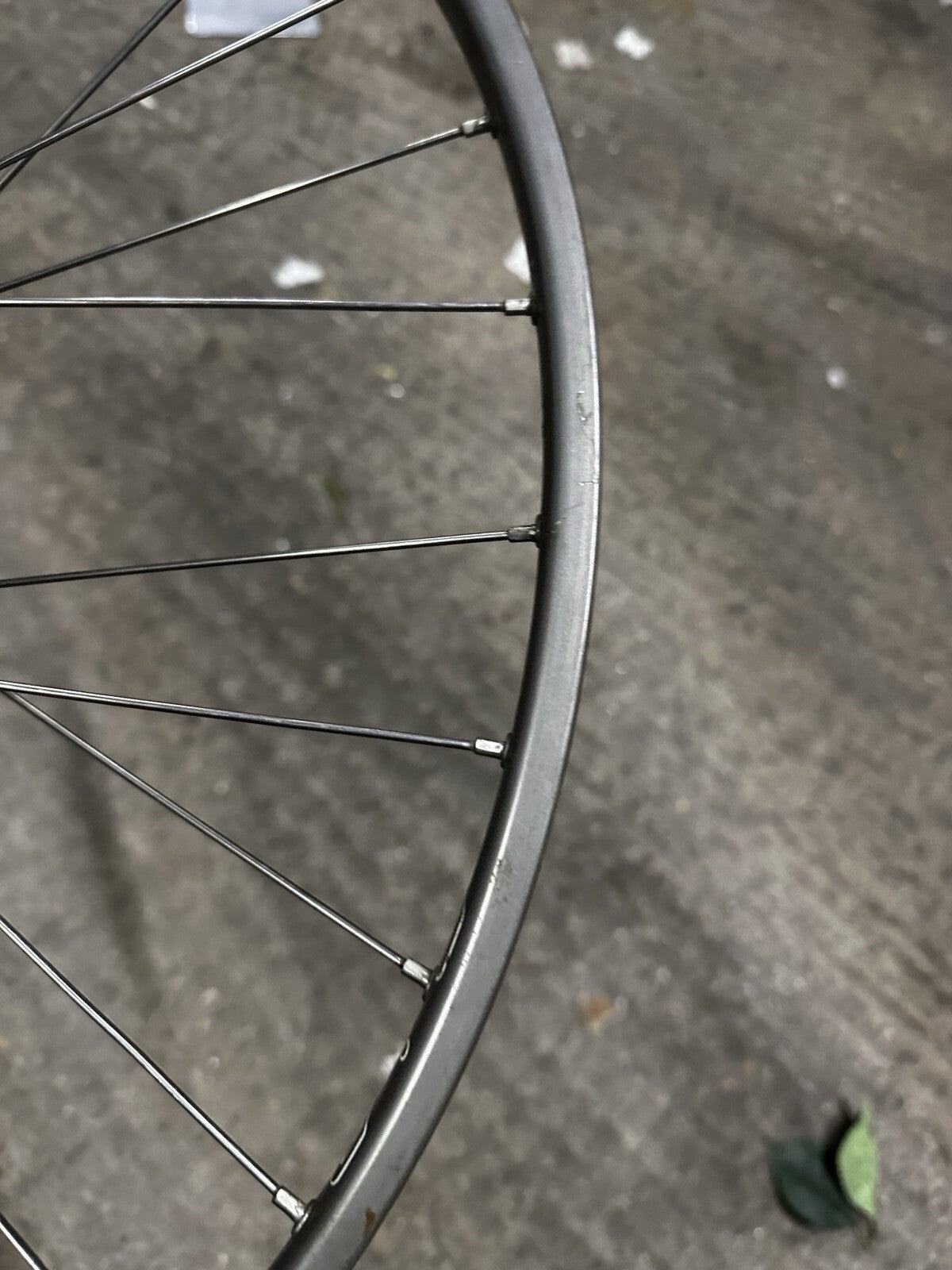 Dura Ace 7600 Front Wheel 650c Rim Tubular Pista - view 5