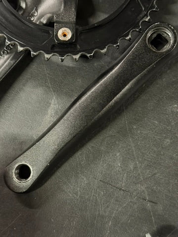 Andel Single Speed Track Crankset 165mm 46t