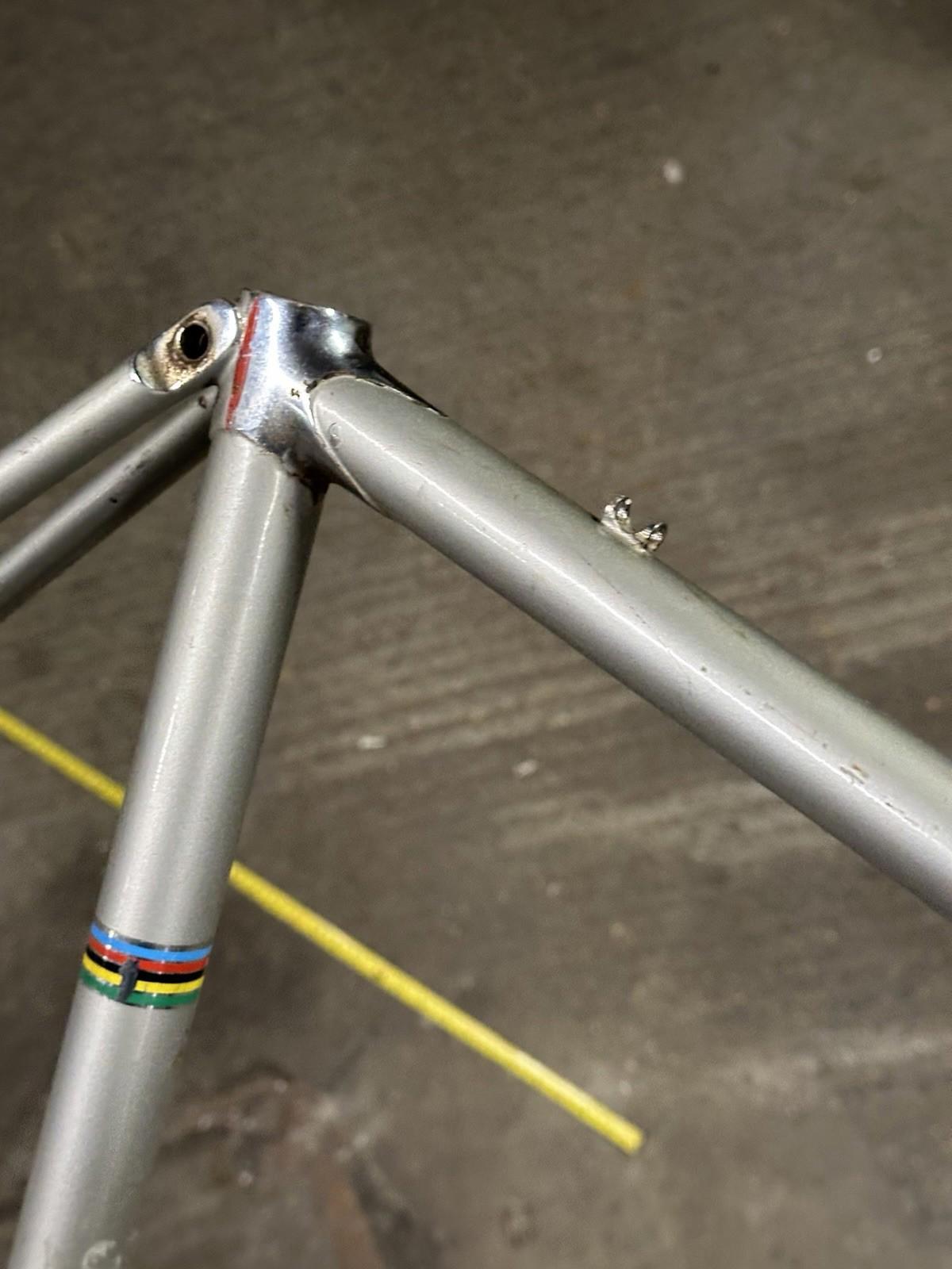 Cinelli Supercorsa Road Bike Frameset Needs Restoration
