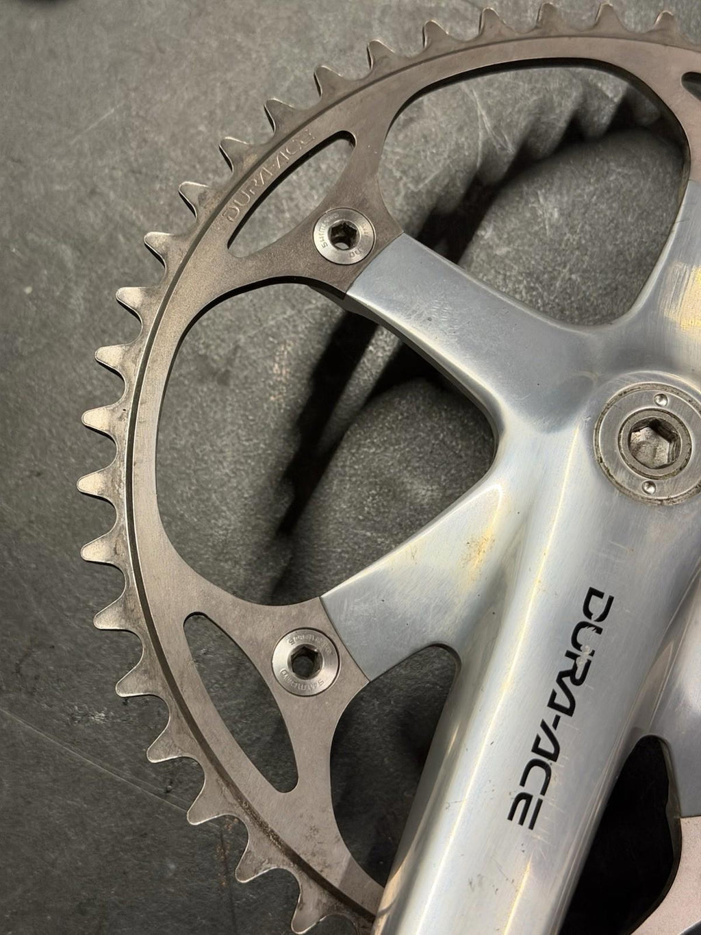 Dura Ace 7710 Track Crankset 170mm Bsa Bb 50t 144bcd