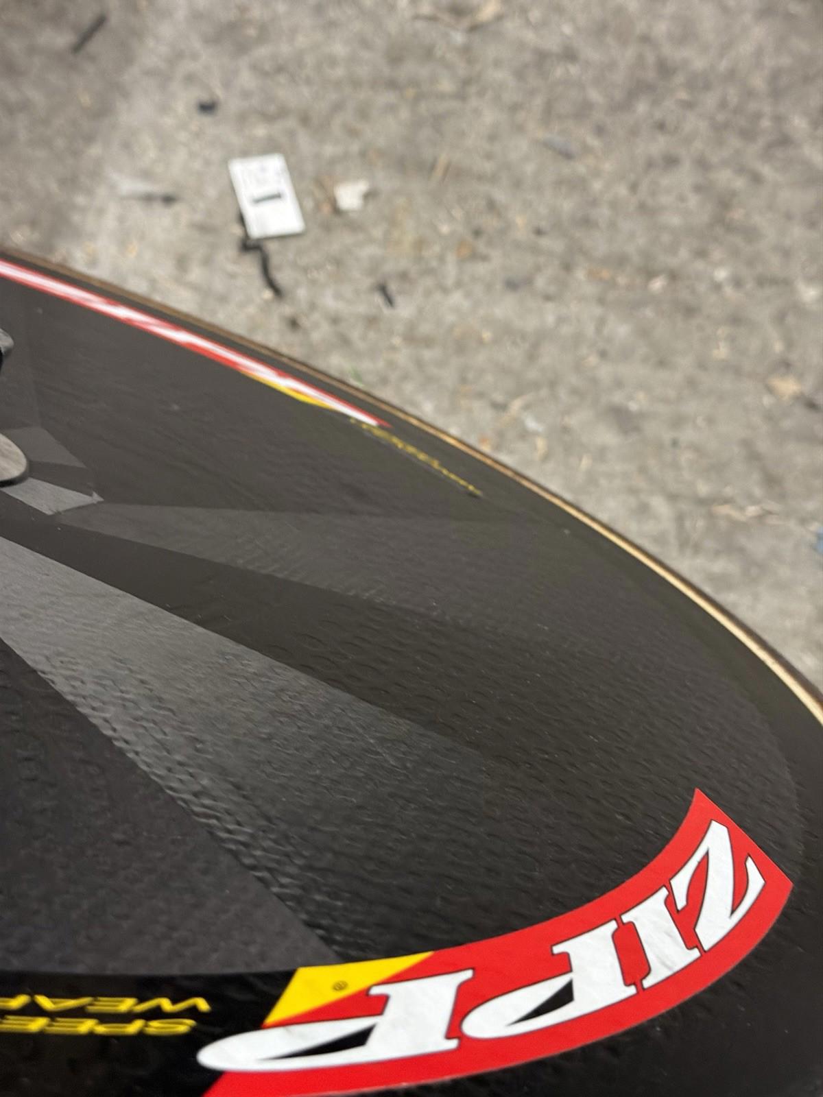 Zipp Rear Road Disc Wheel Tubular Can Be Converted To Track With Correct Axle