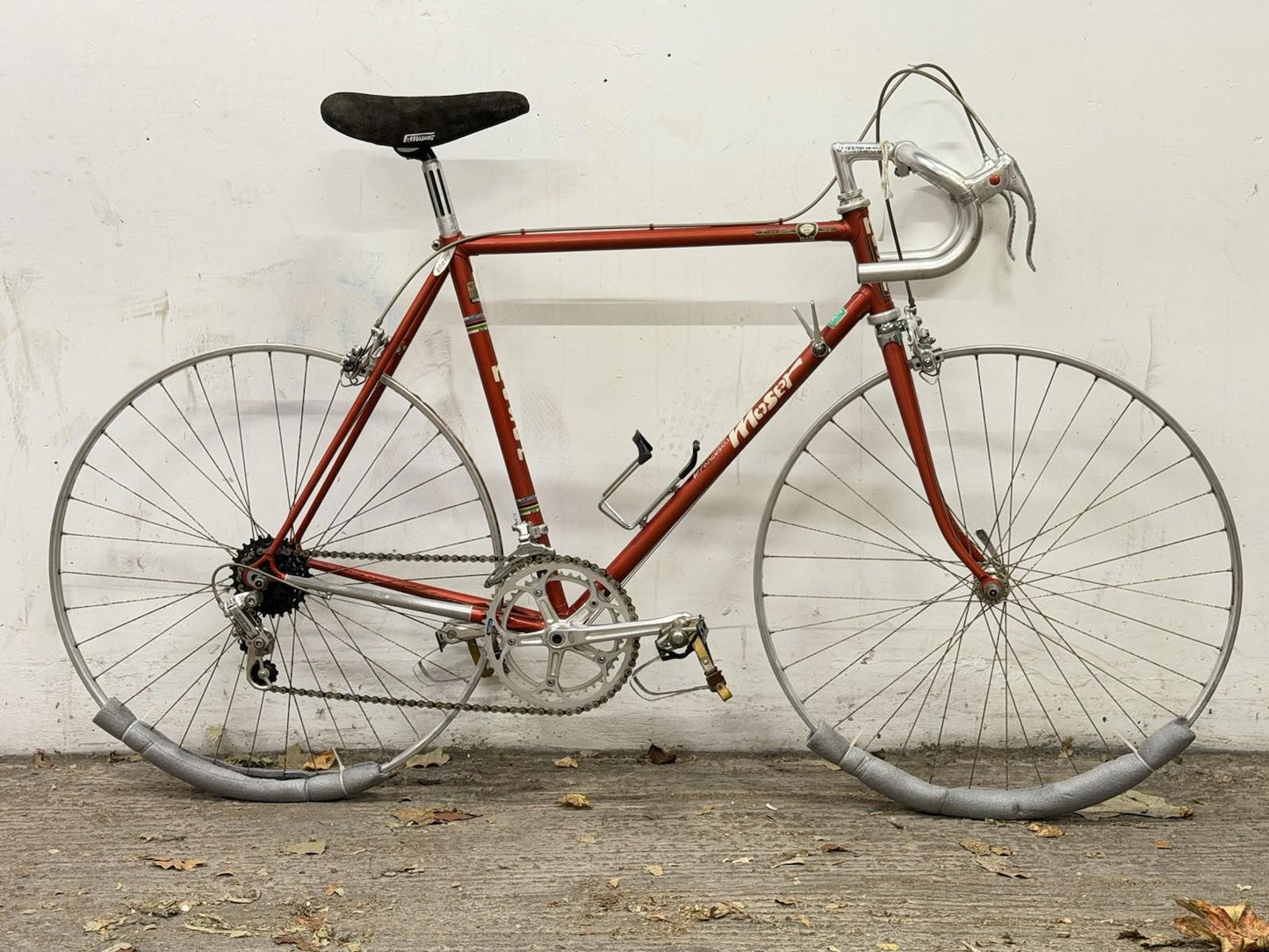 F Moser Rare Supernprestige Steel Road Bike Vinateg Size Medium Shimano 600 Grou