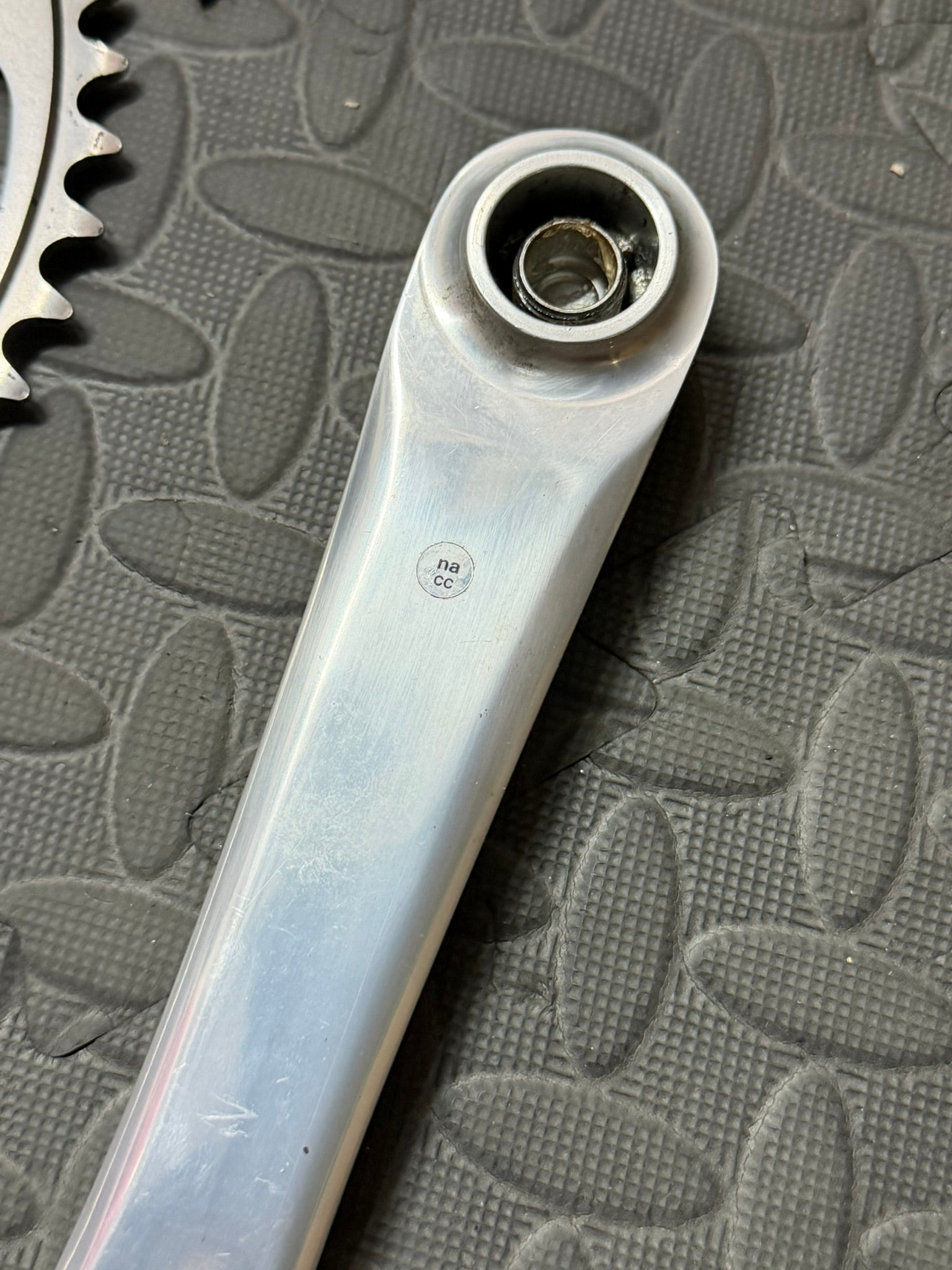 Dura Ace 7710 Track Crankset 165mm 48t