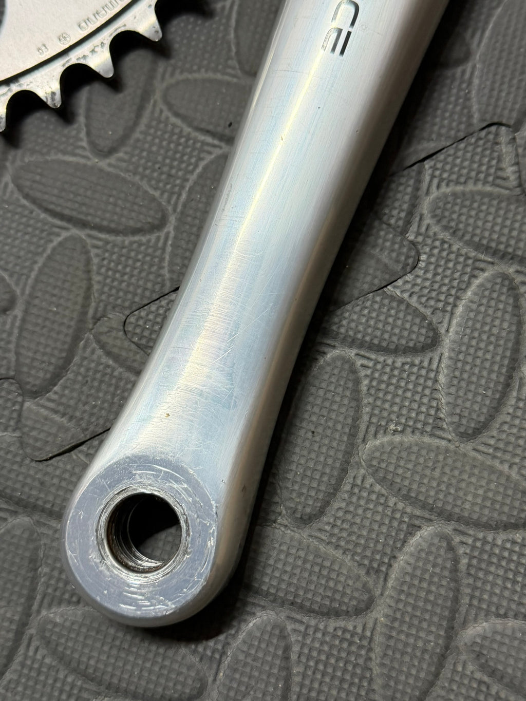 Dura Ace 7710 Track Crankset 165mm 48t
