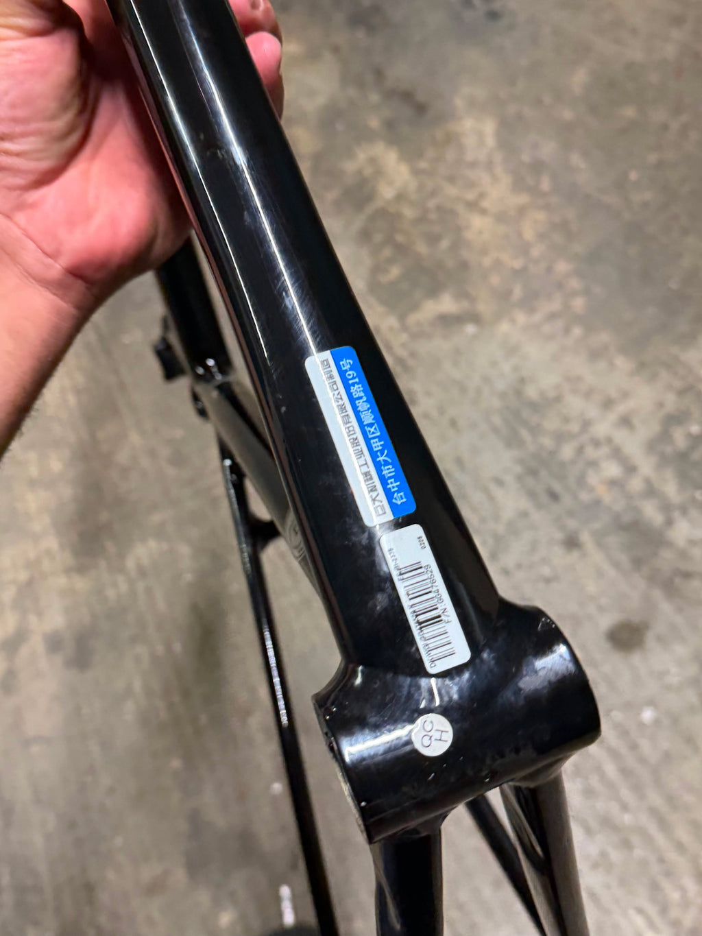 Giant Omnium Track Frameset Size M
