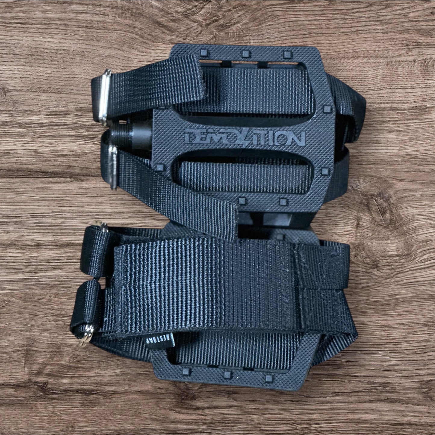 Demolition restrap straps fixed gear pedals