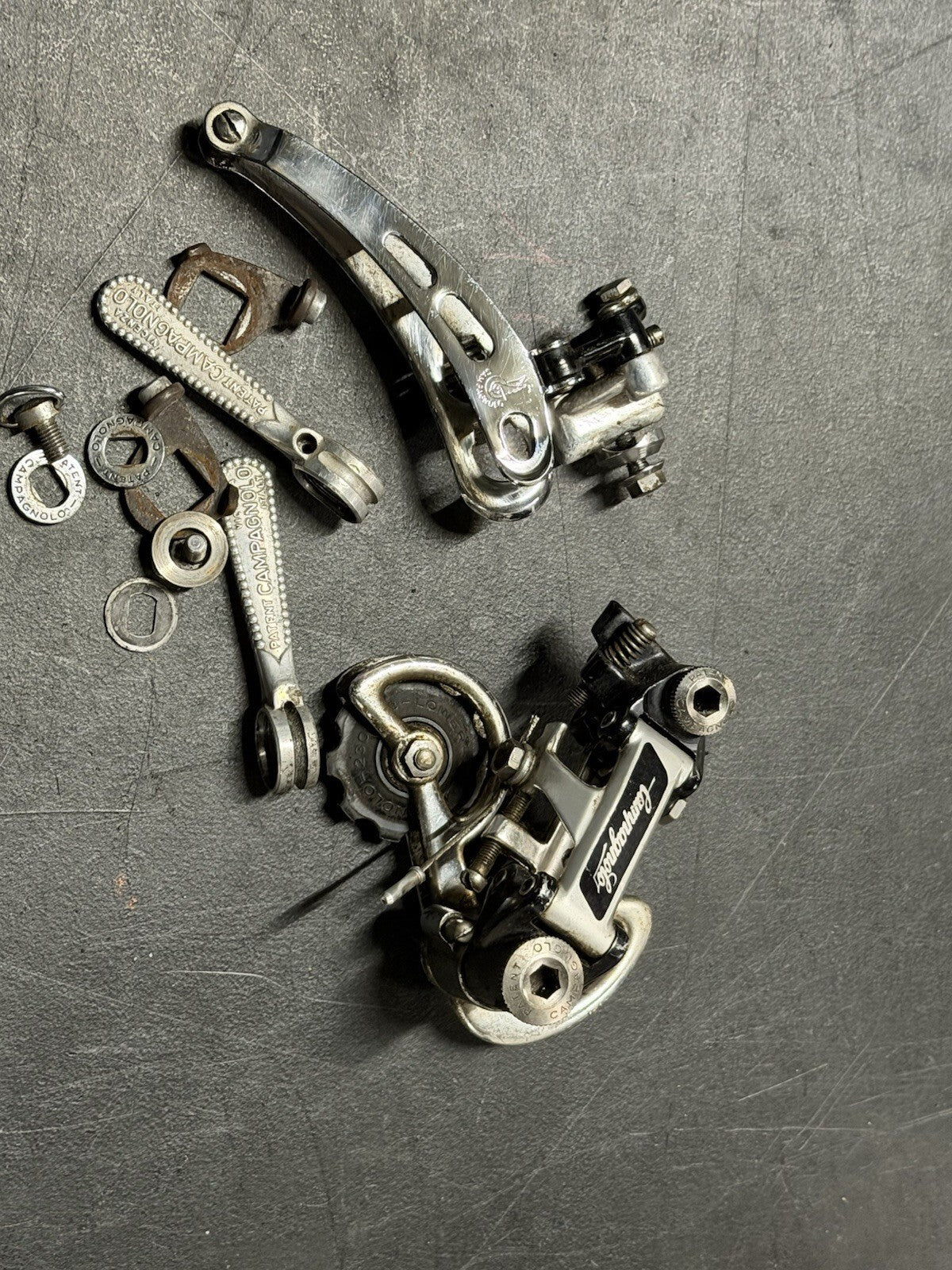 Campagnolo Super Record Shifters And Derailleurs Set - product photo | Miclo Bikes