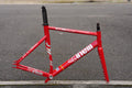 Cinelli Vigorelli Shark Track Frameset, Size 56cm Red