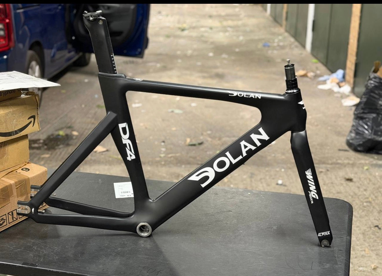 Refurbished DF4 Frameset — Refurbished bicycle frameset,