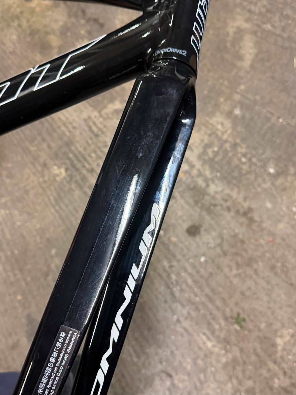 Giant Omnium Track Frameset Size M