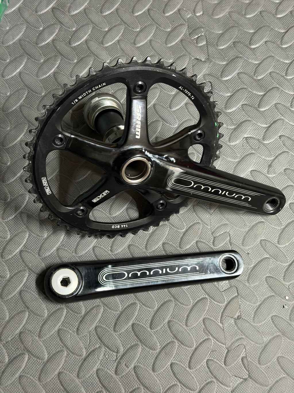 Sram Omnium Track Crankset 170mm 144bcd 48t