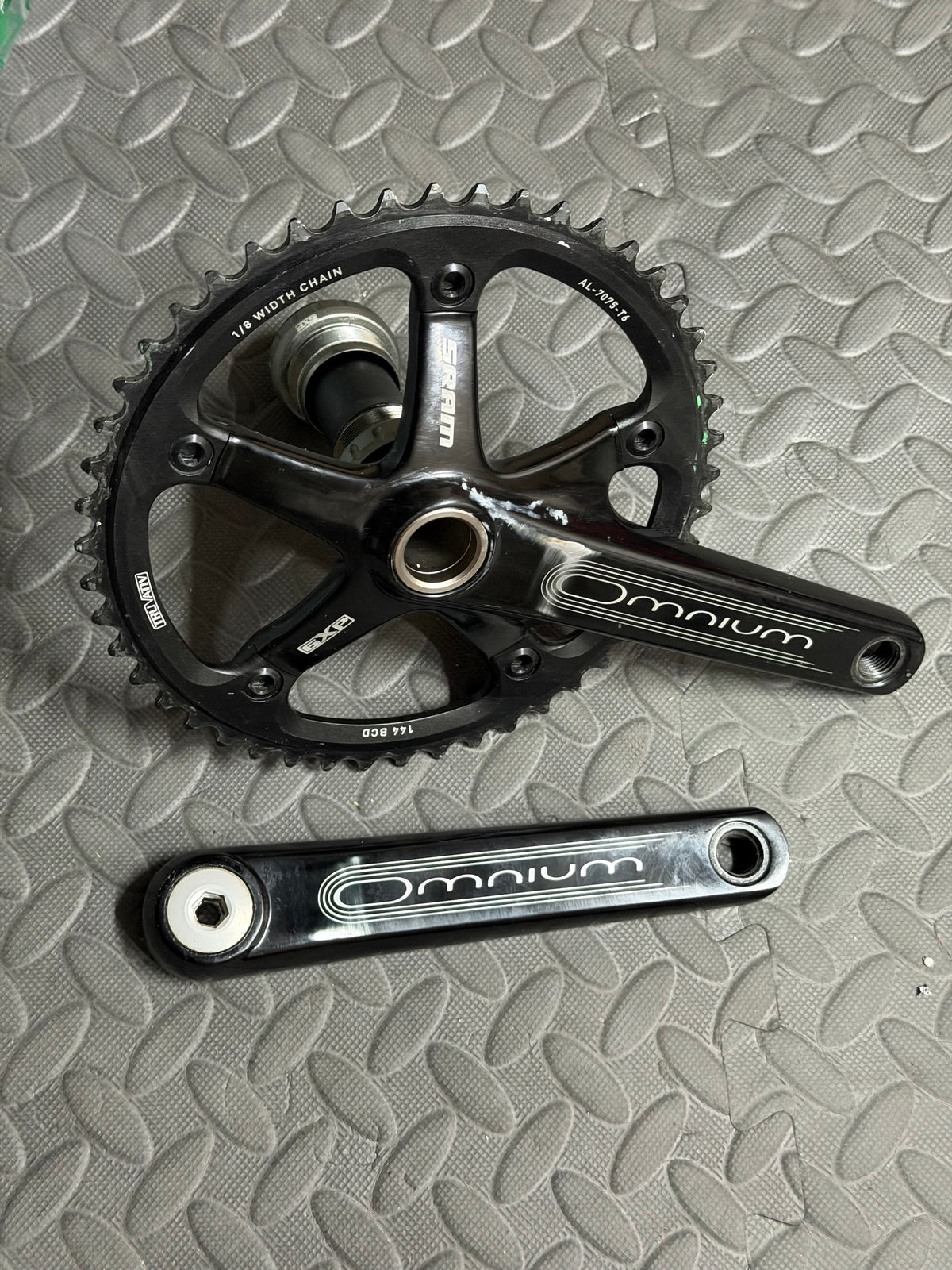 Sram Omnium Track Crankset 170mm 144bcd 48t