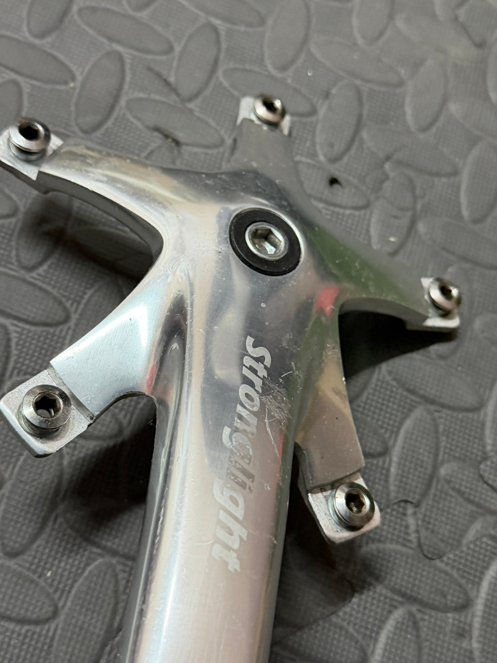 Stronglight Track Crankset 165mm 144BCD