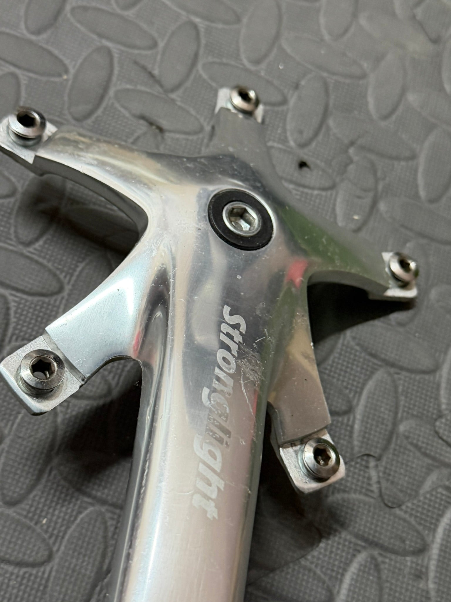 Stronglight Track Crankset 165mm 144BCD