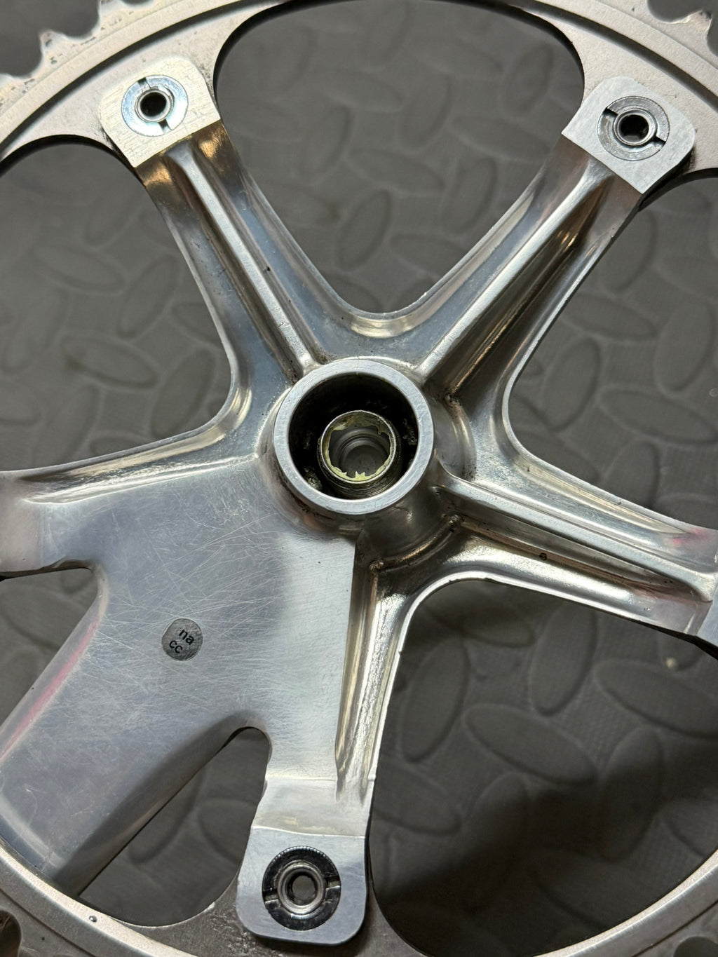 Dura Ace 7710 Track Crankset 165mm 48t