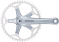 Shimano Dura-Ace FC-7710 Track Crankset – Without Chainring – front view