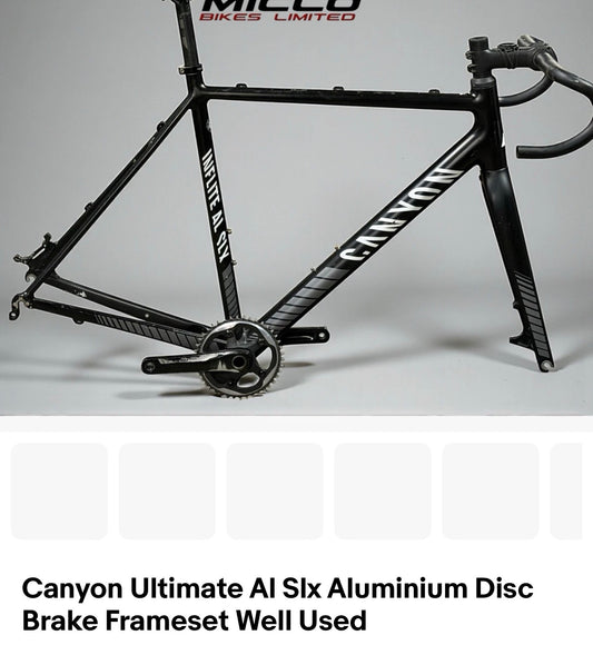 Bike frame canyon used