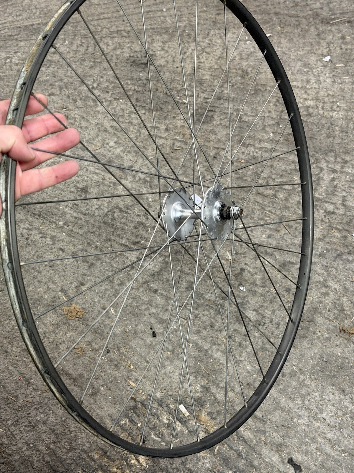 Gipiemme Crono Sprint Pista Front Hub Wheel Tubular - product photo | Miclo Bikes