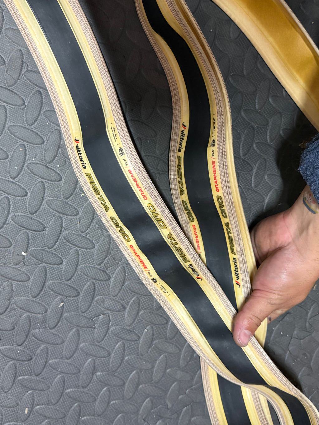 Vittoria Pista Oro Graphene Track Tyres Set, 700x23c