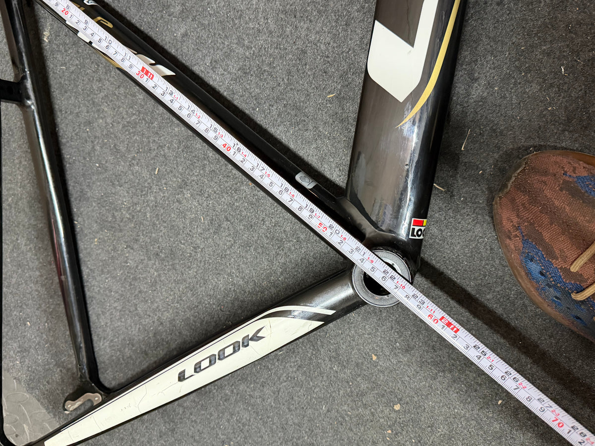 Look 464 AL Track Frameset Size M – Top Tube Dent