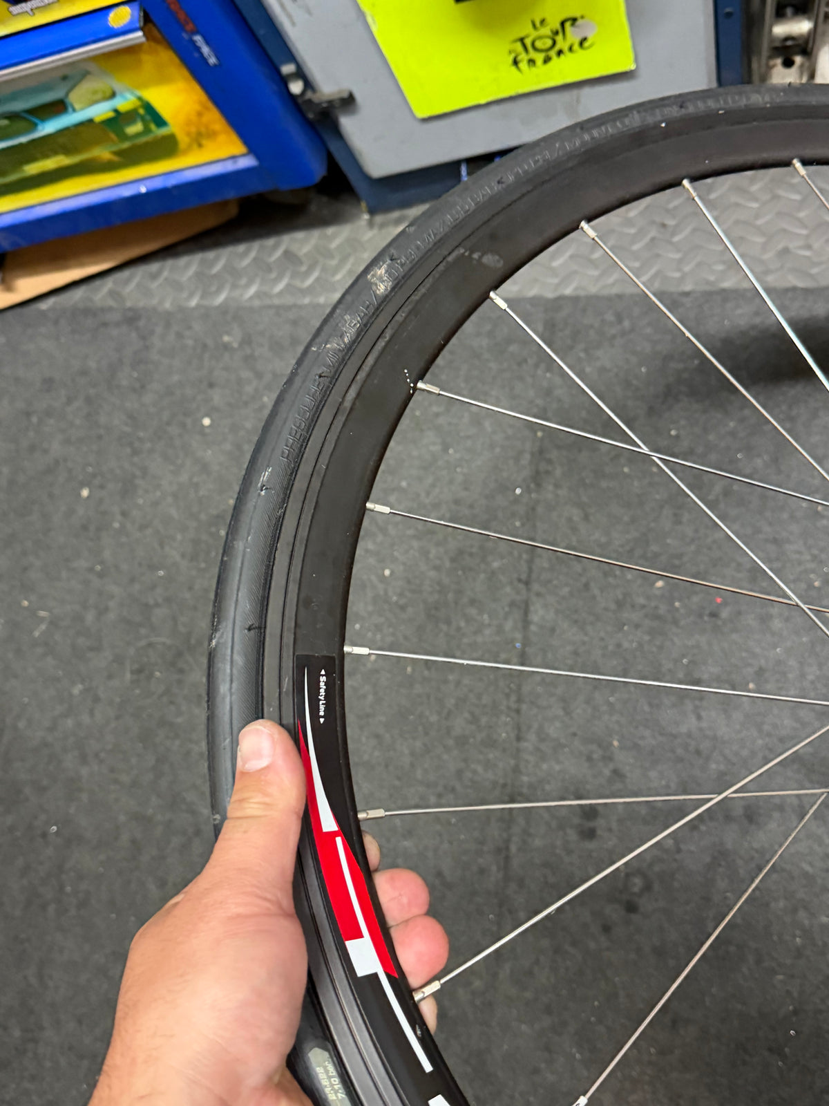 Fixed Gear Track Wheelset 700c Flip Flop Clincher