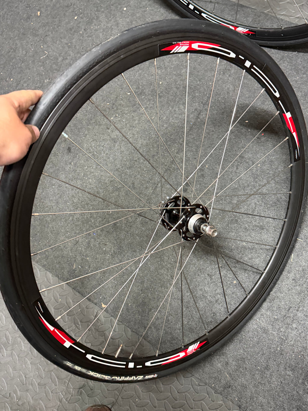Fixed Gear Track Wheelset 700c Flip Flop Clincher