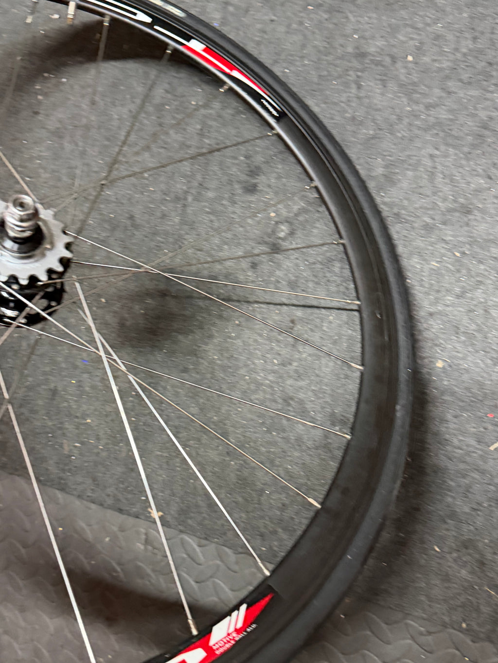Fixed Gear Track Wheelset 700c Flip Flop Clincher