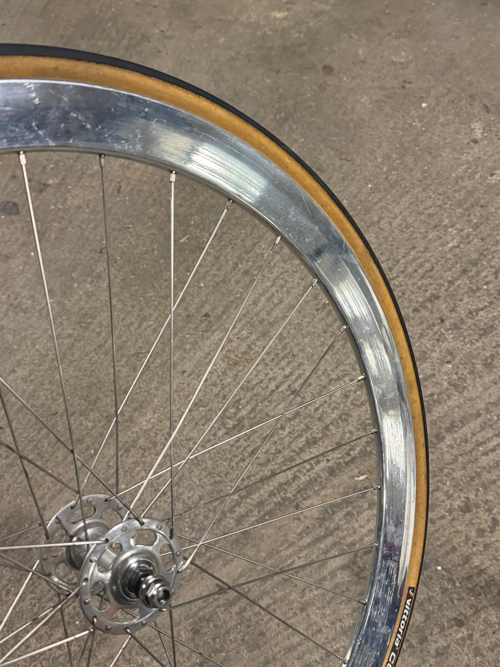 Campagnolo Pista Wheelset H Plus Son Rims Clincher