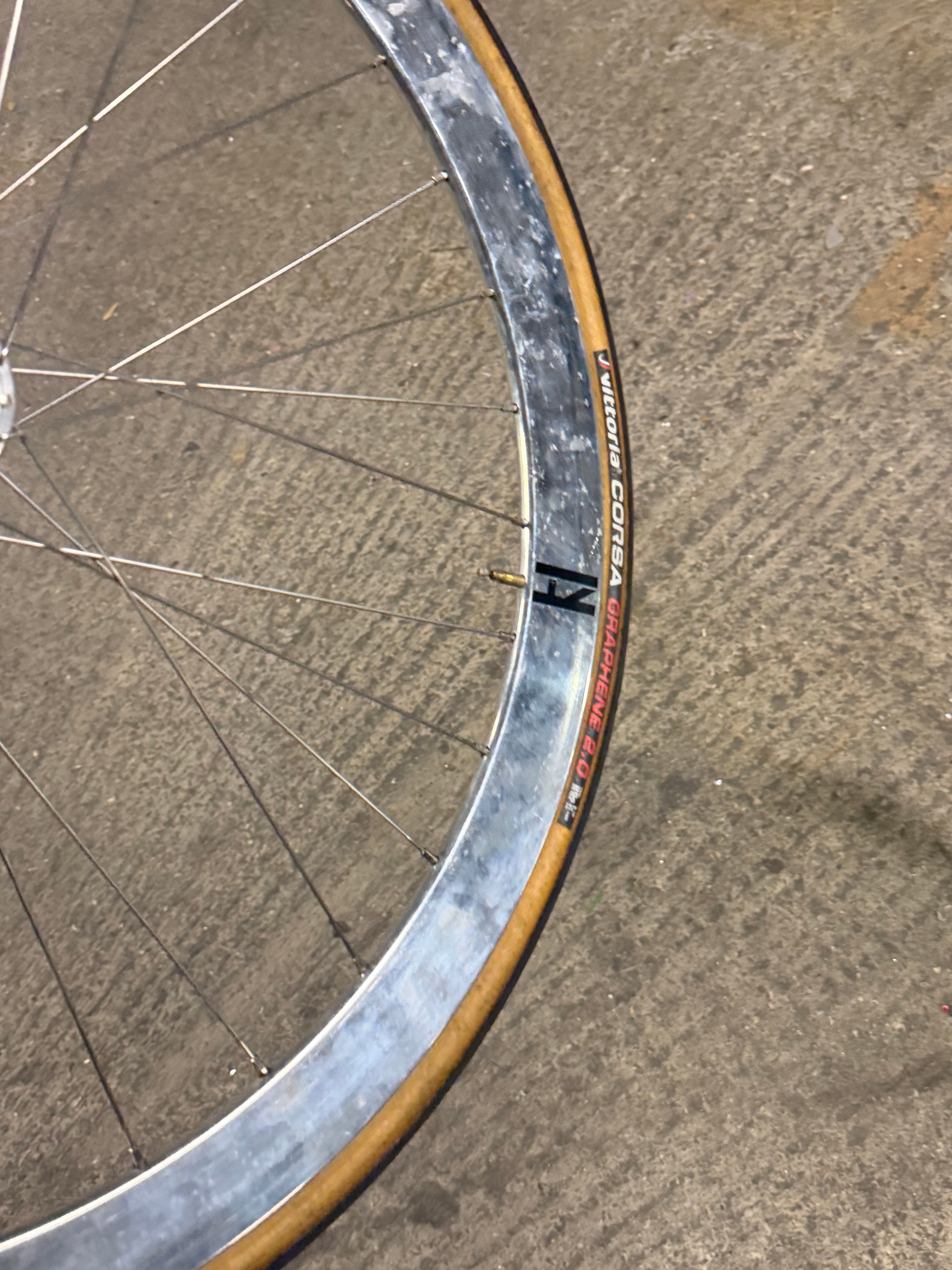 Campagnolo Pista Wheelset H Plus Son Rims Clincher