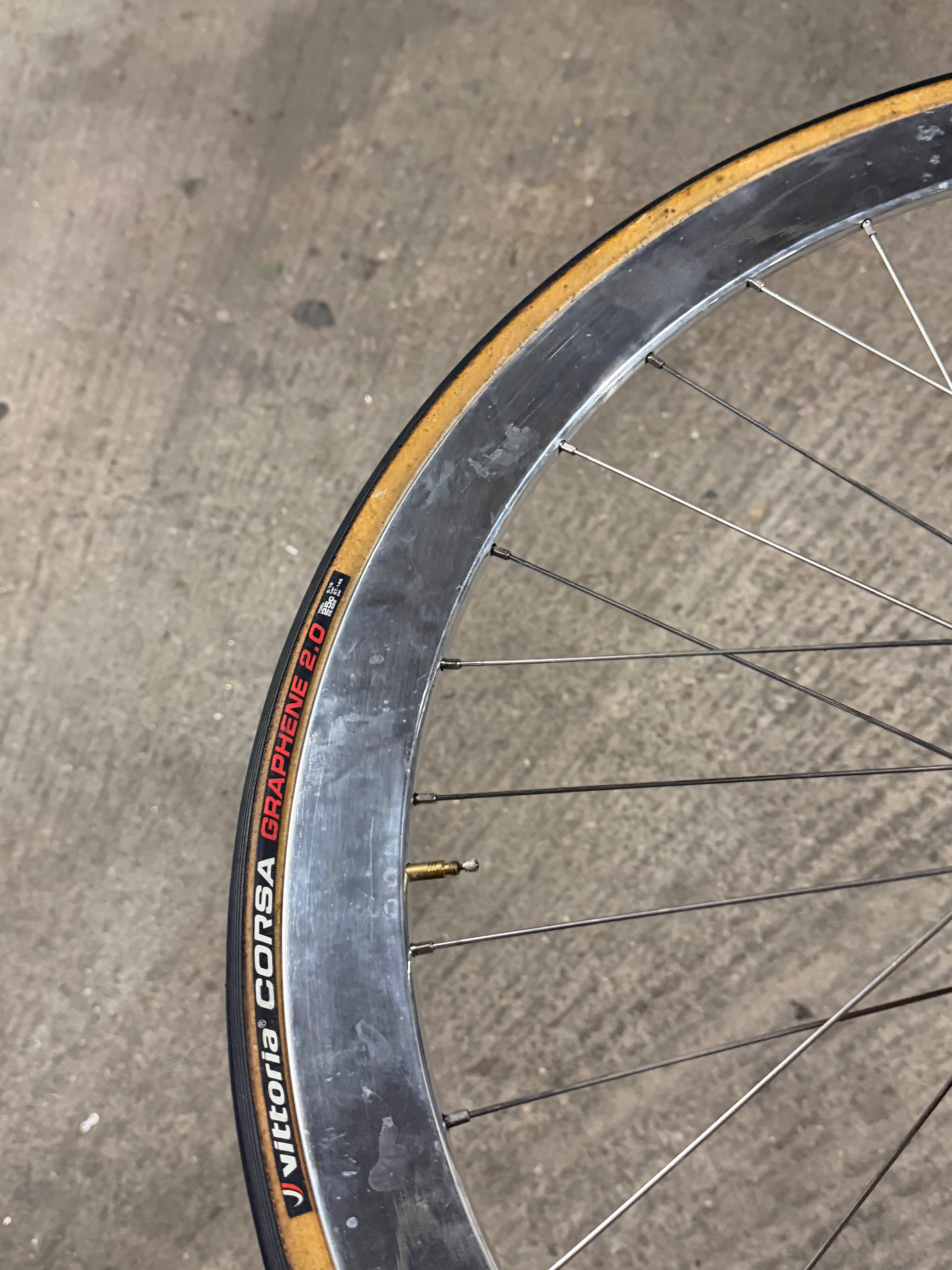 Campagnolo Pista Wheelset H Plus Son Rims Clincher