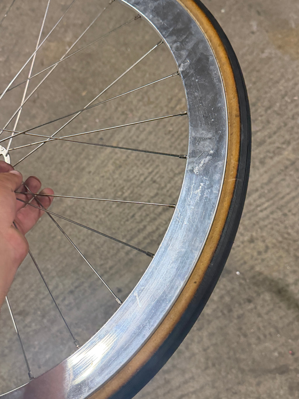 Campagnolo Pista Wheelset H Plus Son Rims Clincher