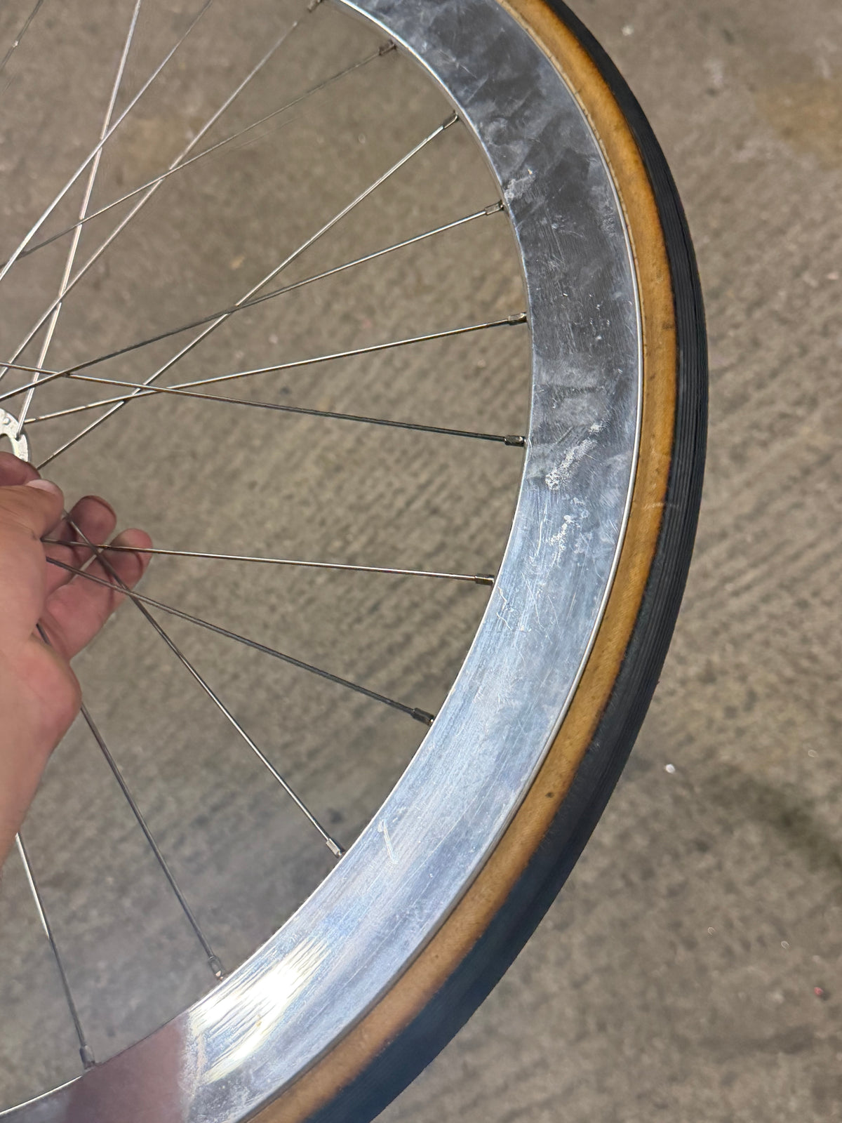 Campagnolo Pista Wheelset H Plus Son Rims Clincher