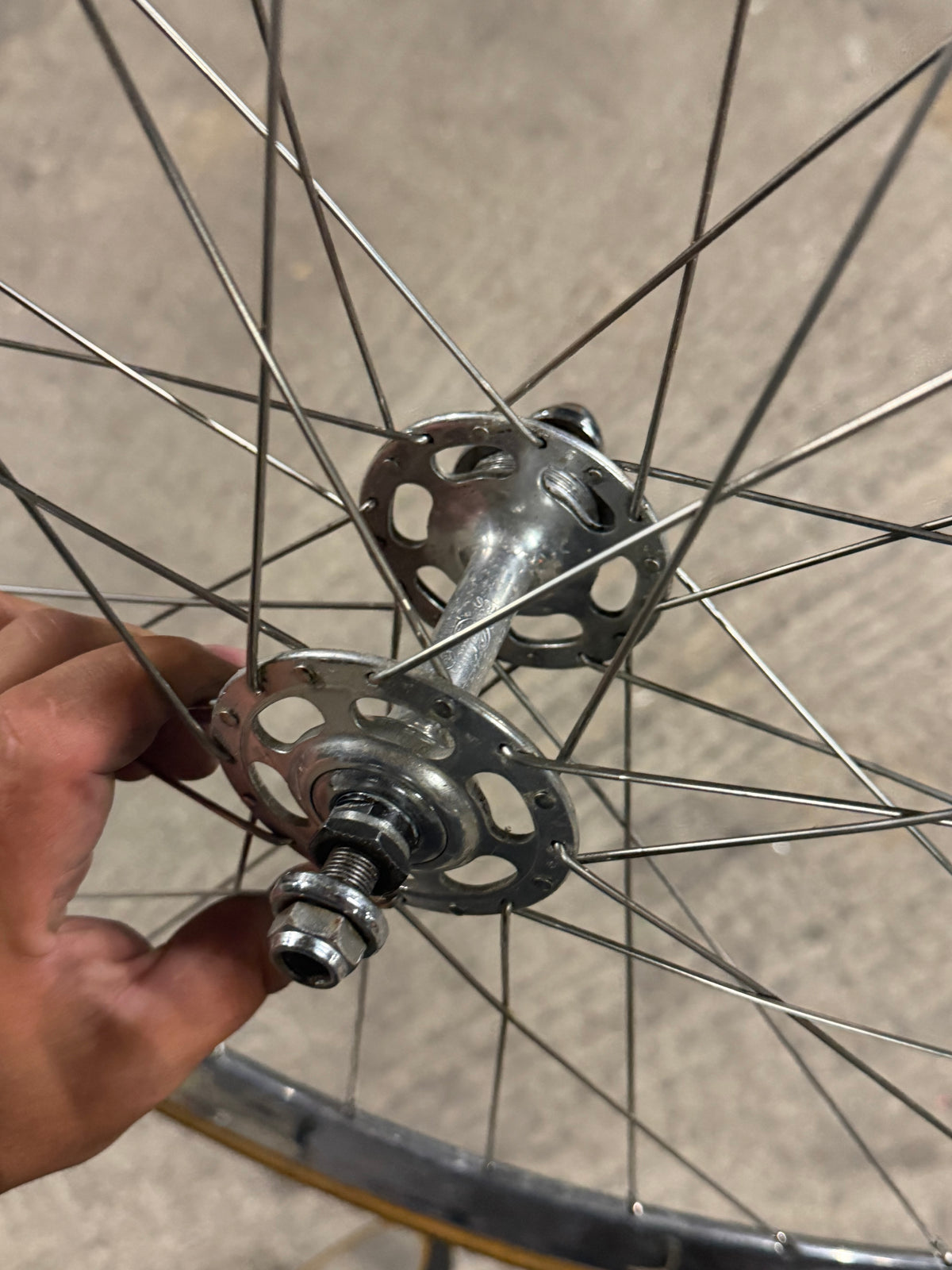 Campagnolo Pista Wheelset H Plus Son Rims Clincher