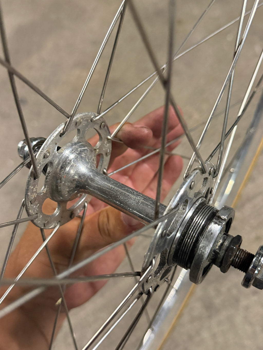 Campagnolo Pista Wheelset H Plus Son Rims Clincher