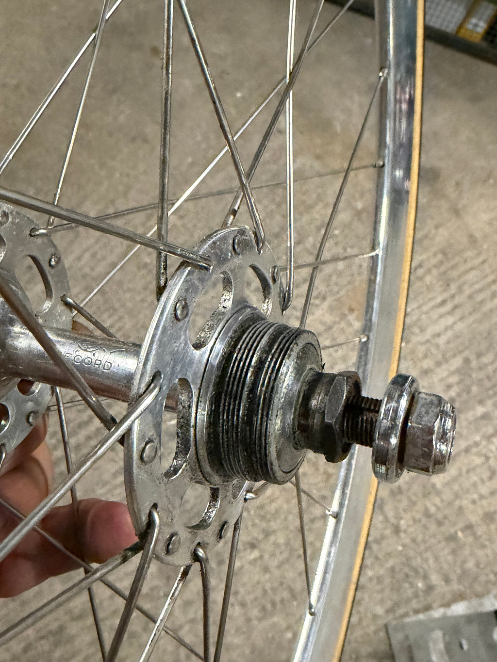 Campagnolo Pista Wheelset H Plus Son Rims Clincher