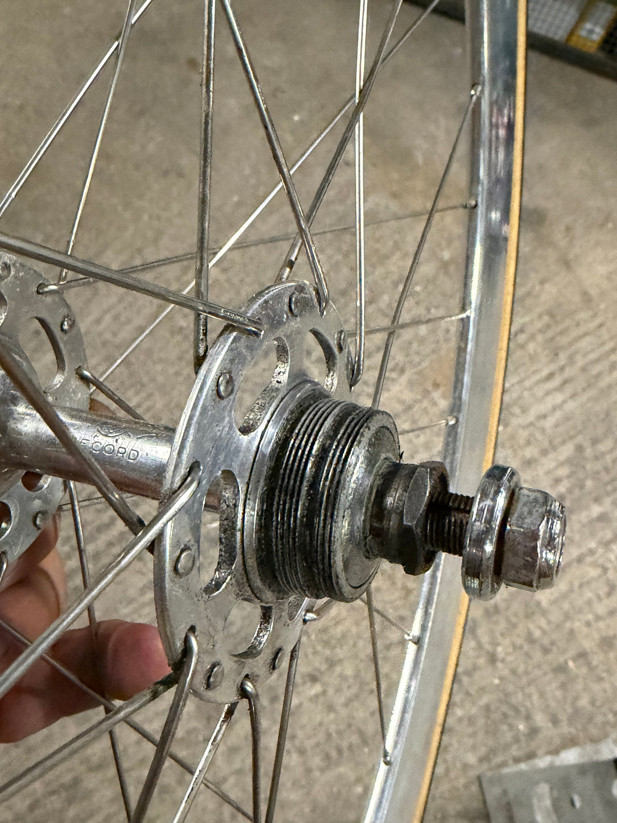 Campagnolo Pista Wheelset H Plus Son Rims Clincher
